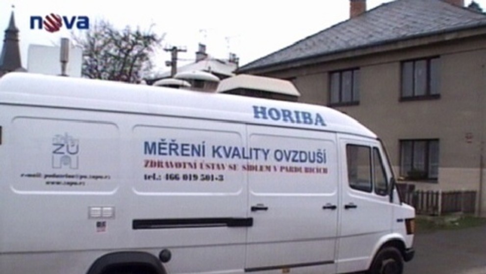 Vůz na měření kvality ovzduší