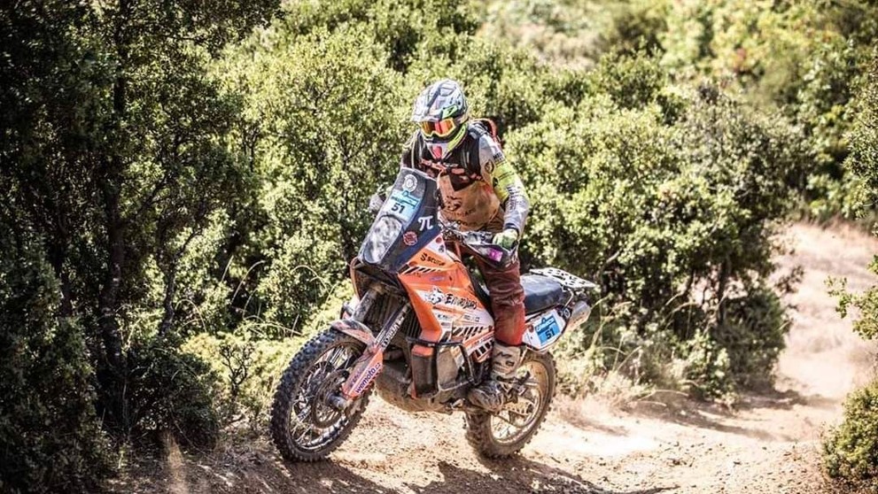 Martin na trase Serres Rally