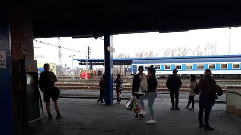 Vlak v Kutné Hoře přejel mladého cizince - 3