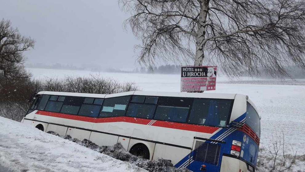 Nehoda v Polničce na Vysočině