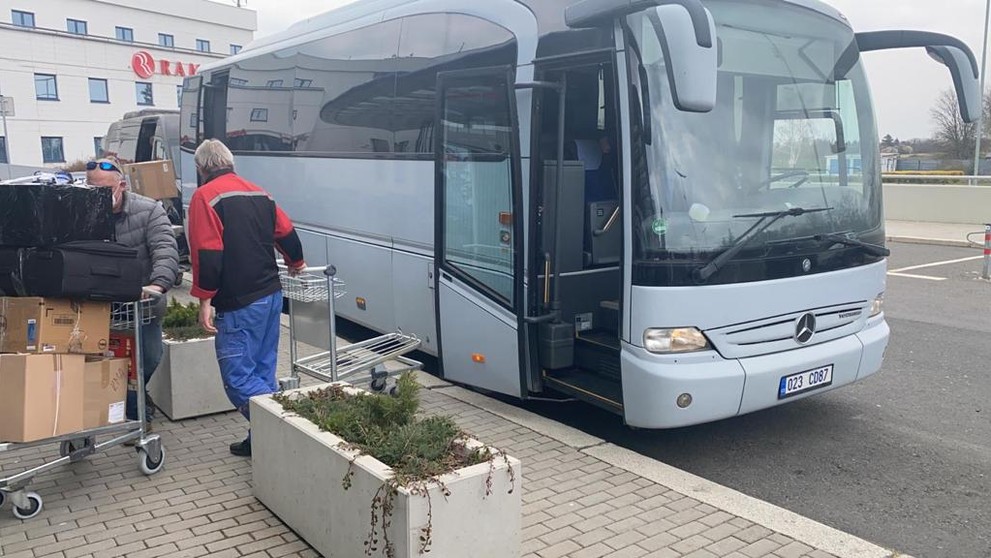 Odlet diplomatů z letiště Václava Havla - 2