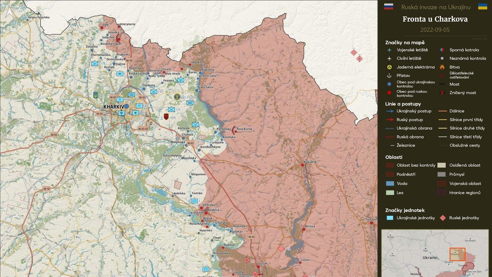 Charkov září 2022