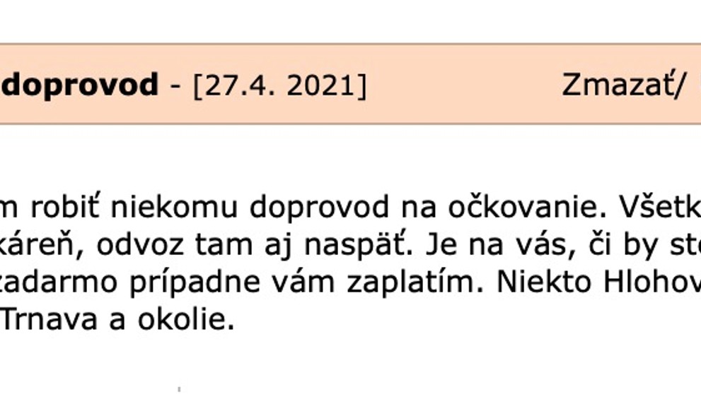 Slováci si najímají seniory kvůli očkování - 7