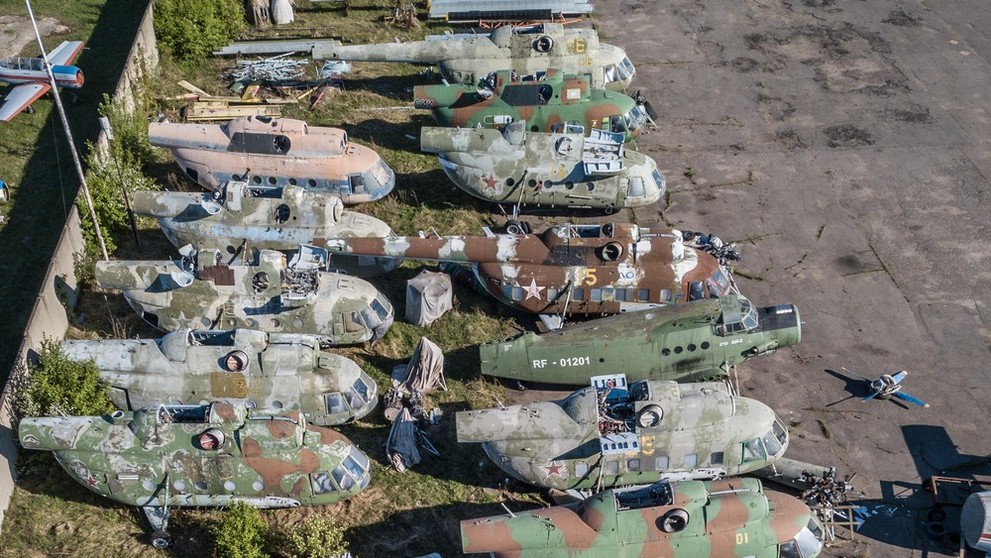 Opuštěná ruská vojenská technika (1)