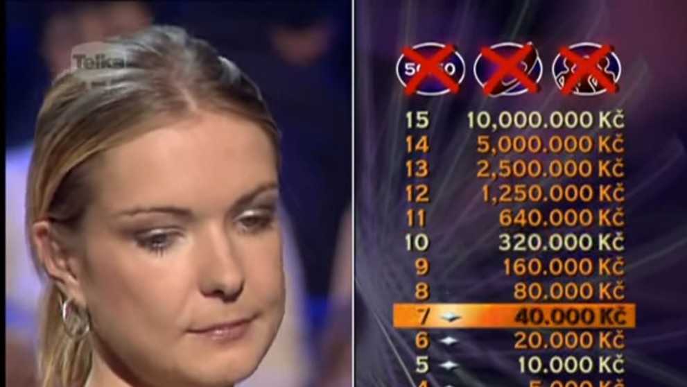 Chcete být milionářem? - 3