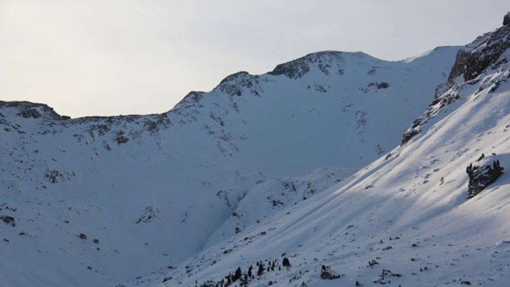 Lavinové pole v Rakousku - Lizumer Hutte - 1