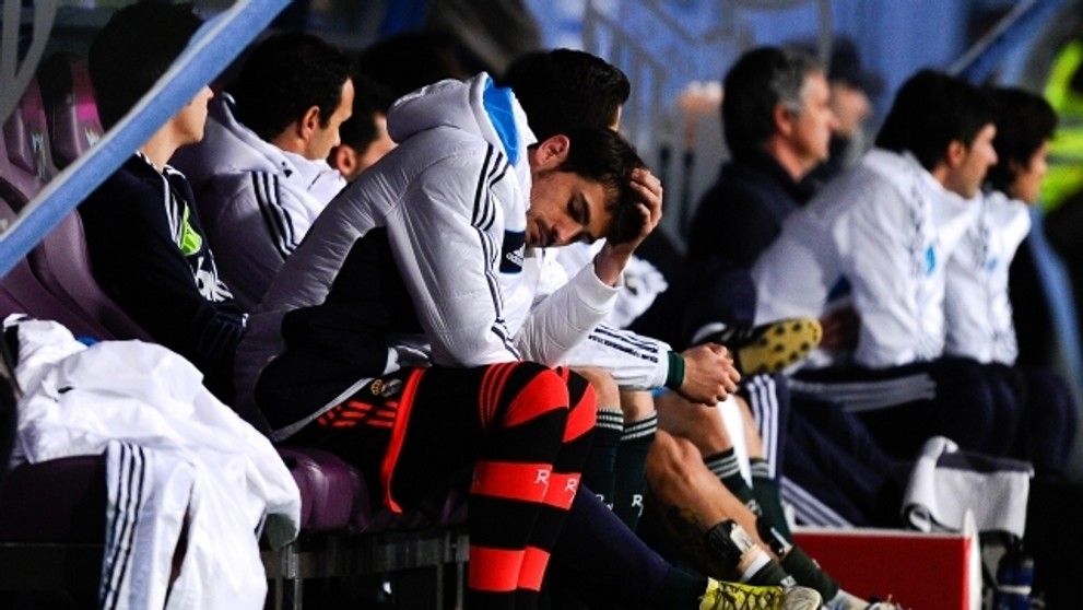 Iker Casillas a jeho reakce na lavičce Realu - 3