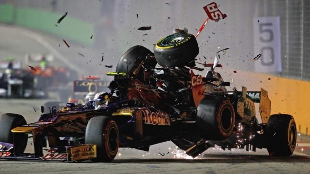 F1 v Singapuru: Jean-Eric Vergne a Michael Schumacher - 7