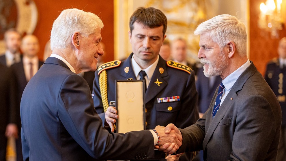 Bill Clinton dostal státní vyznamenání, 12. 3. 2024