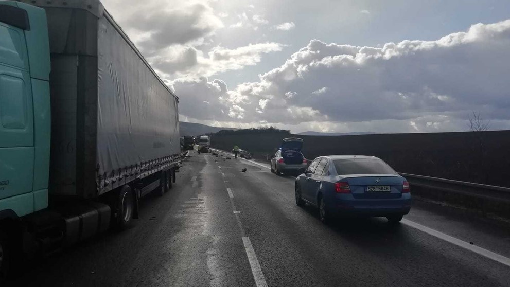 Tragická nehoda u obce Bánov - 2