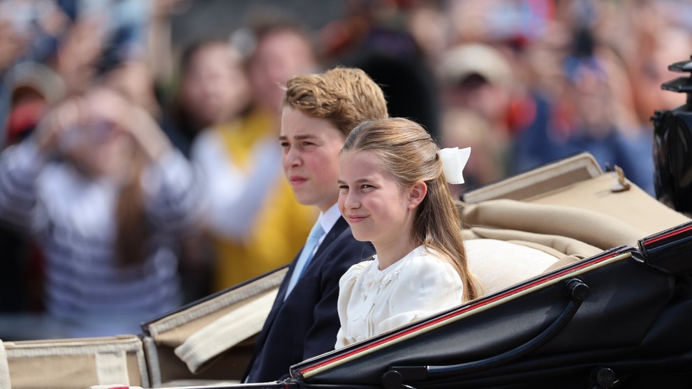 Královská rodina na Trooping the Colour 2026