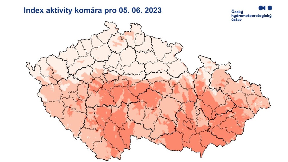 Index aktivity komára pro 5.6.