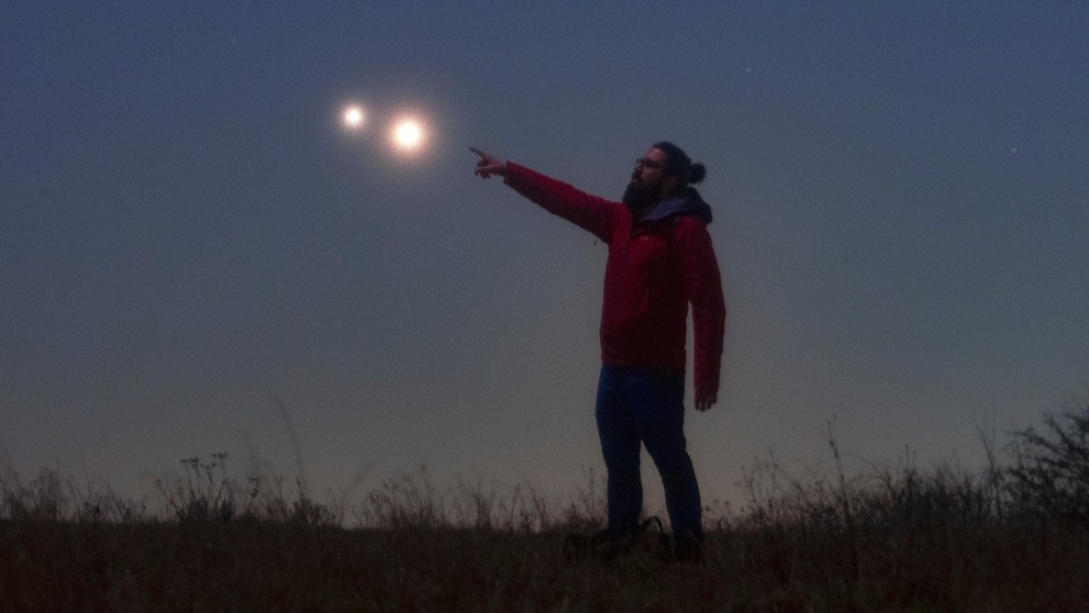 Konjunkce Venuše a Jupiteru