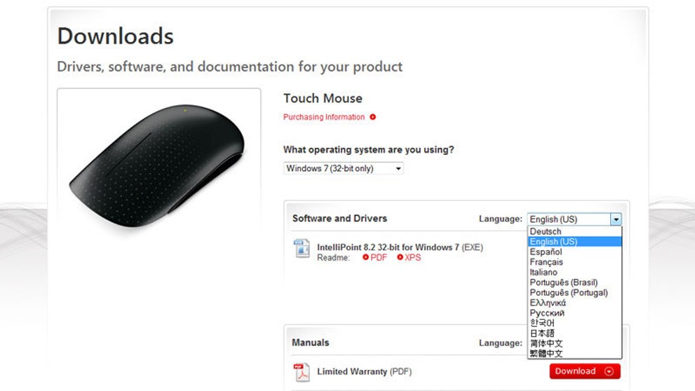 MS Touch Mouse - 4