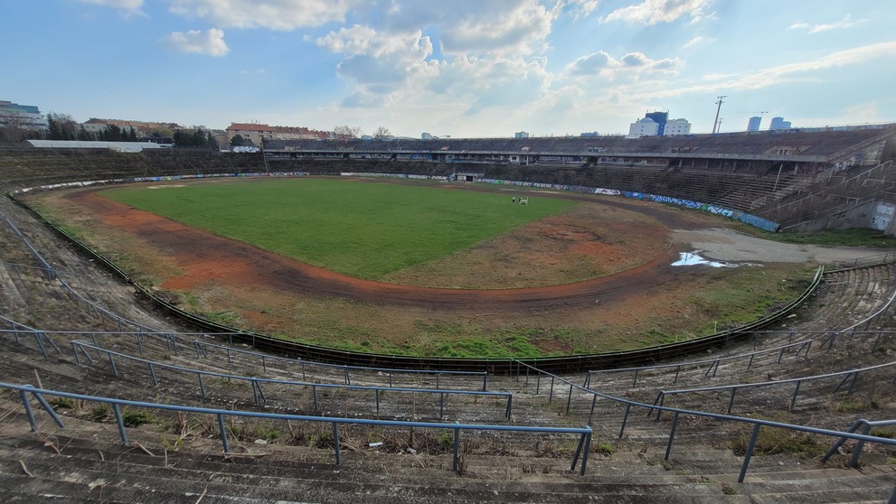Fotbalový stadion Za Lužánkami (4/2023)