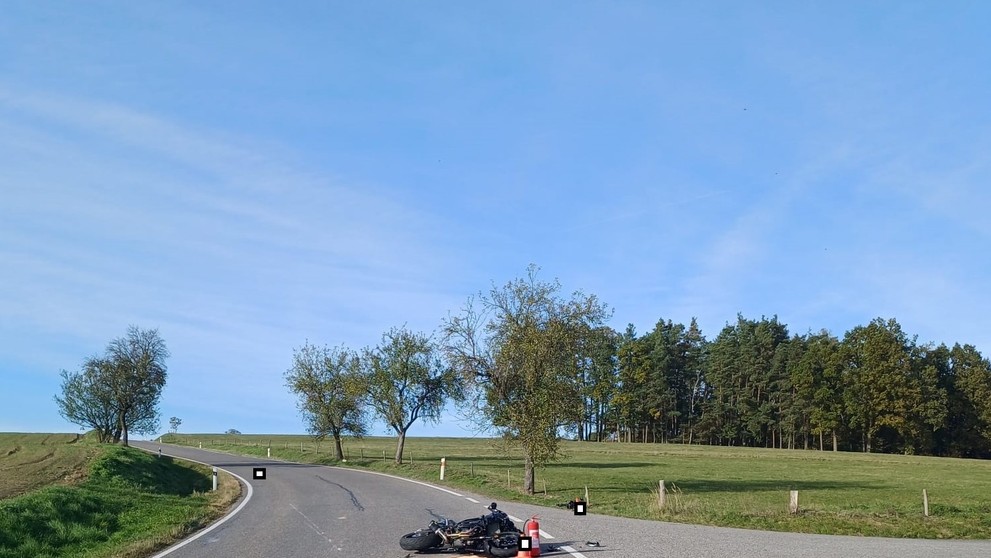 Dopravní nehoda u Milevska