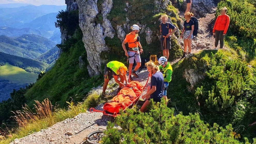 Komplikovaná záchrana české turistky na Slovensku - 4