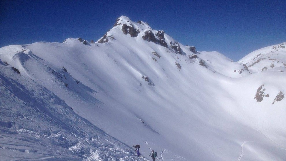 Lizumer Hutte - údolí, kde lavina zasypala Čechy - 3