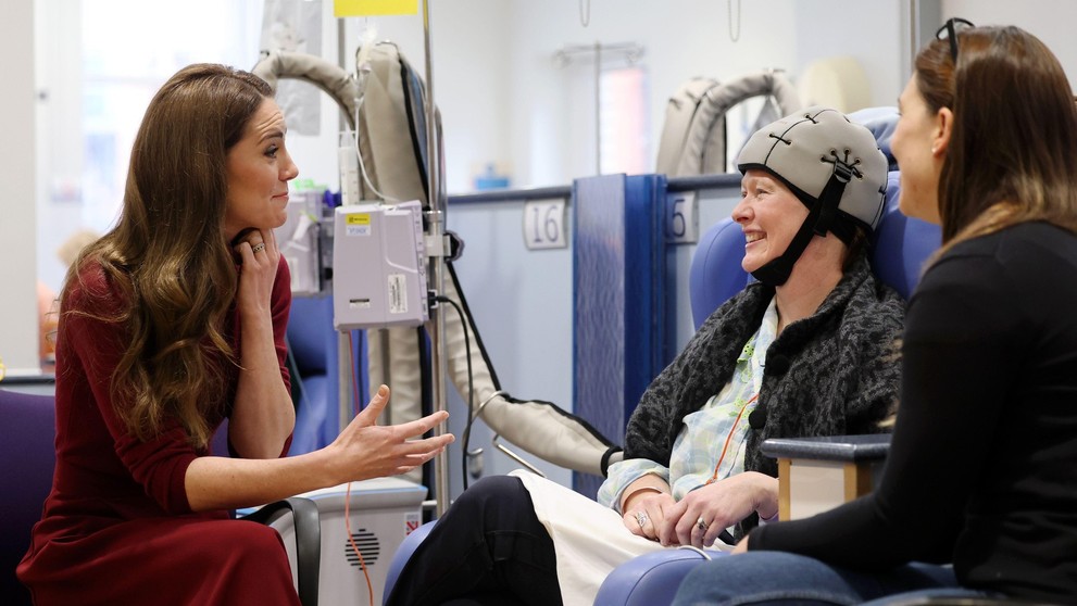 Princezna Kate na návštěvě nemocnice Royal Marsden, 14. 1. 2025 (11)