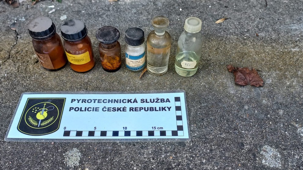 Nález nebezpečných látek v Praze