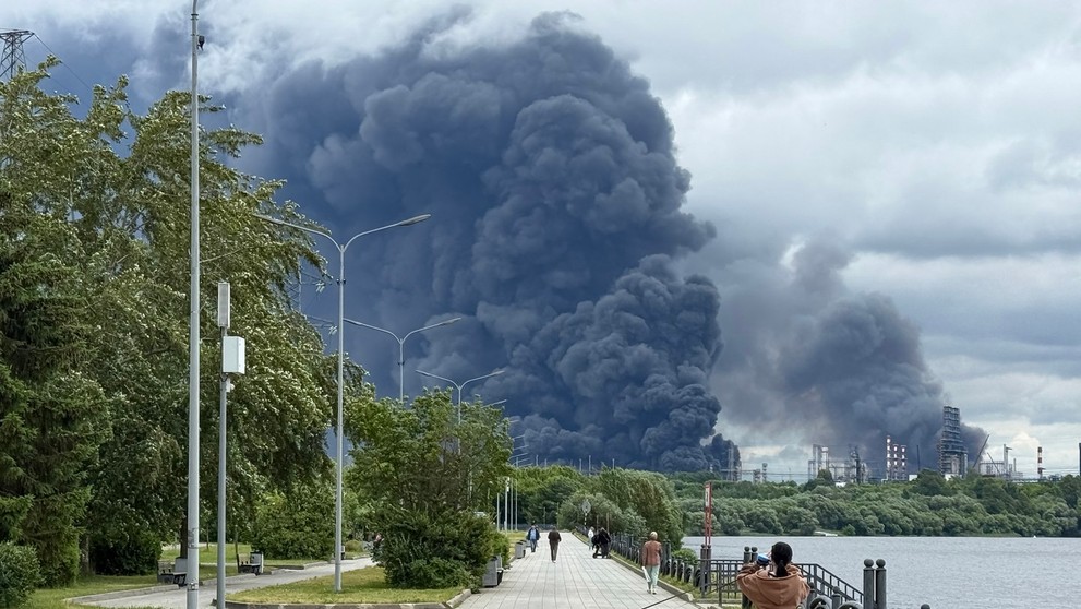 Exploze rafinerie