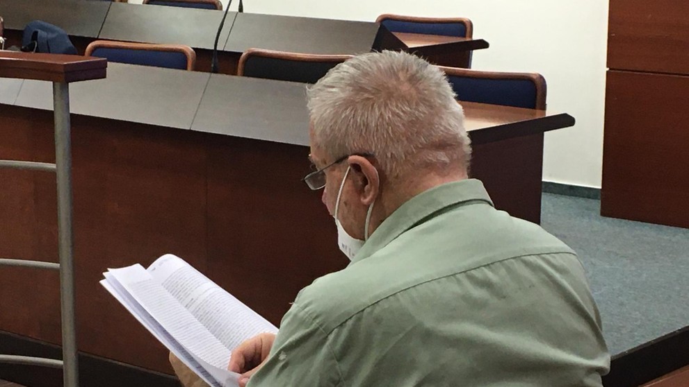 Jaroslav Barták před Krajským soudem v Liberci - 2