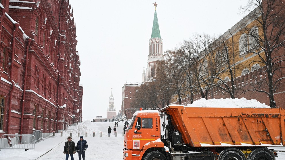 Zasněžené Rusko, 15. 12. 2023 Moskva