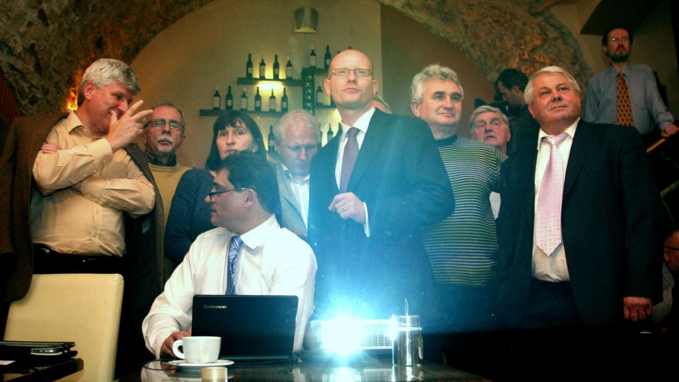ČSSD v pražské restauraci Hybernia