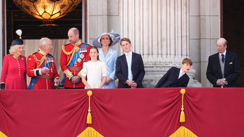 Královská rodina na Trooping the Colour 2026