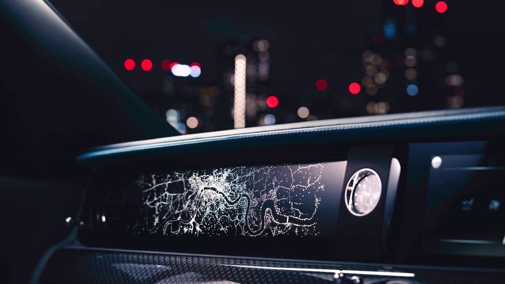 Rolls-Royce Black Badge Ghost City Lights