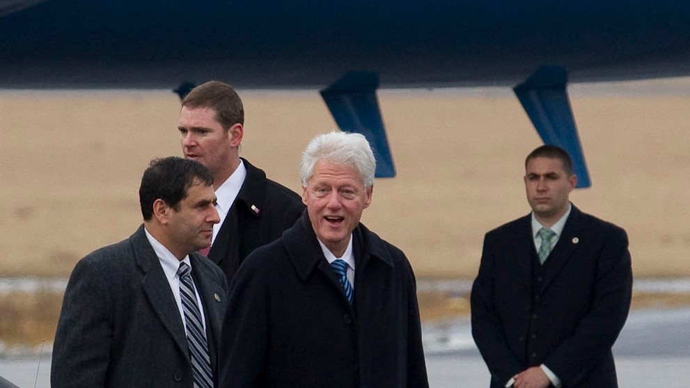 Václav Havel - ROZLOUČENÍ - PŘÍLETY HOSTŮ - Bill Clinton