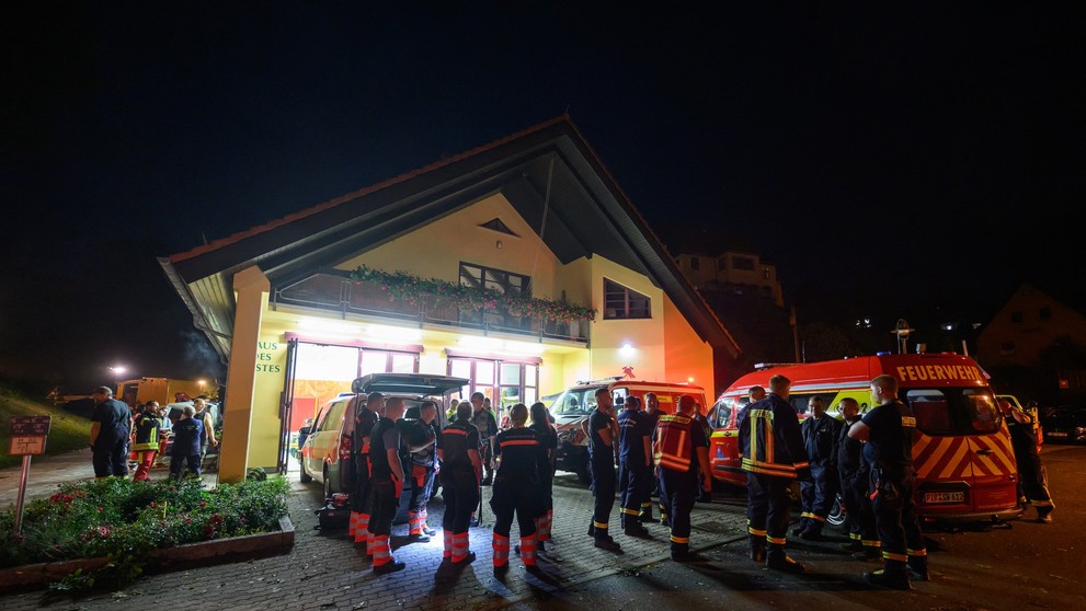 Při bouřce v Saském Švýcarsku zahynul muž
