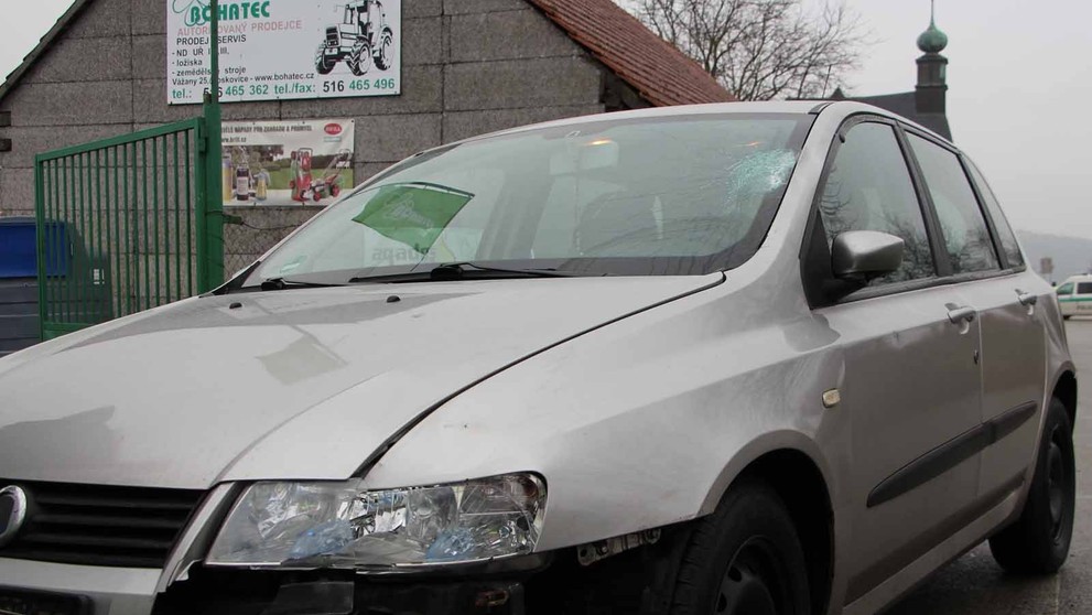 Sražená chodkyně na Boskovicku - 2
