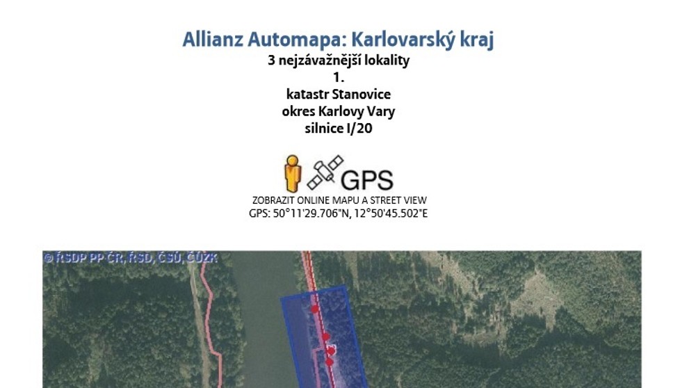 Silnice smrti v Karlovarském kraji - 2