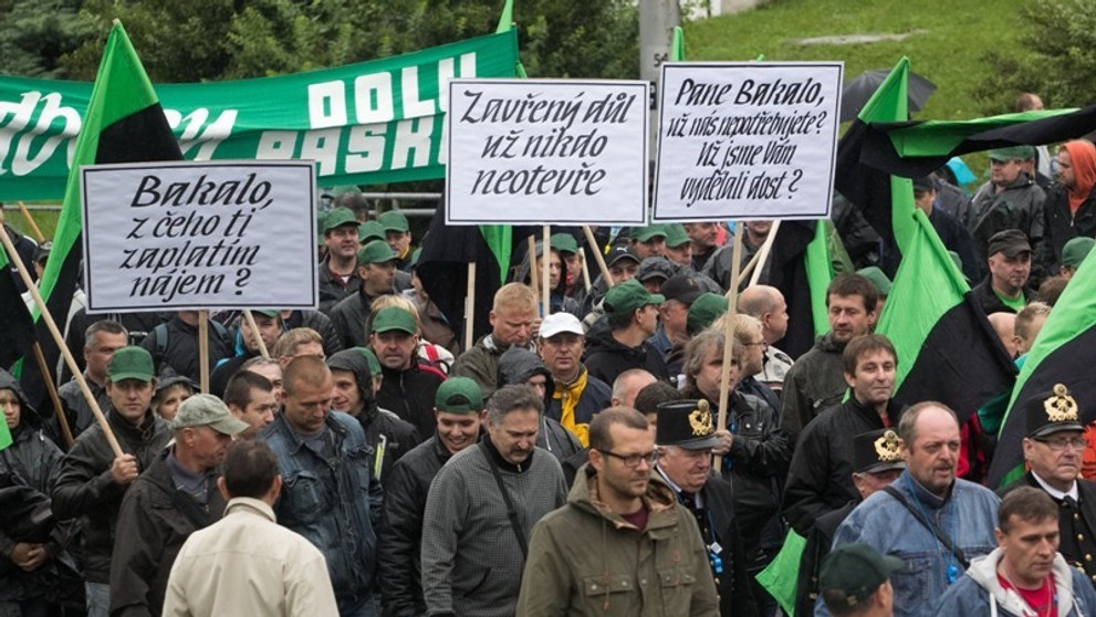 Protesty horníků v Ostravě - 3