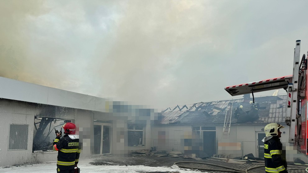 Požár v Kladně (1)