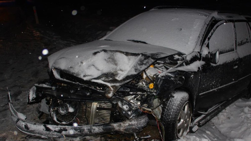Dvě auta se srazila na Plzeňsku - 1