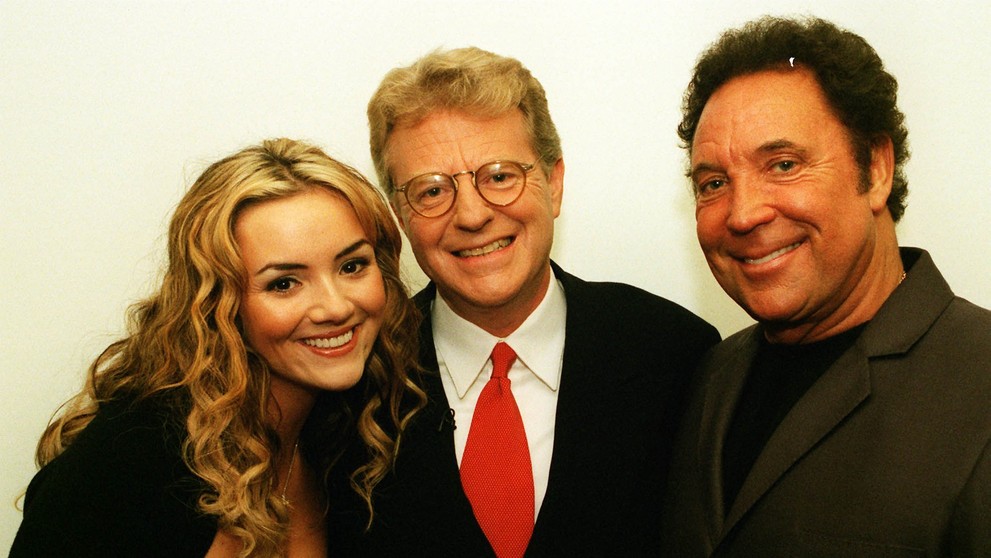 Martine McCutcheon, Jerry Springer, Tom Jones