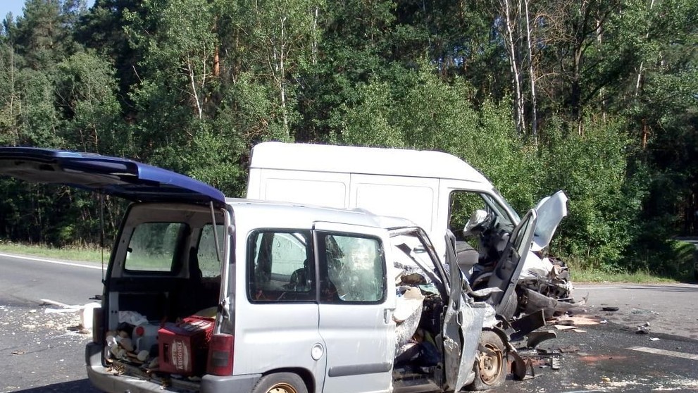 Hromadná nehoda u Plzně - 1