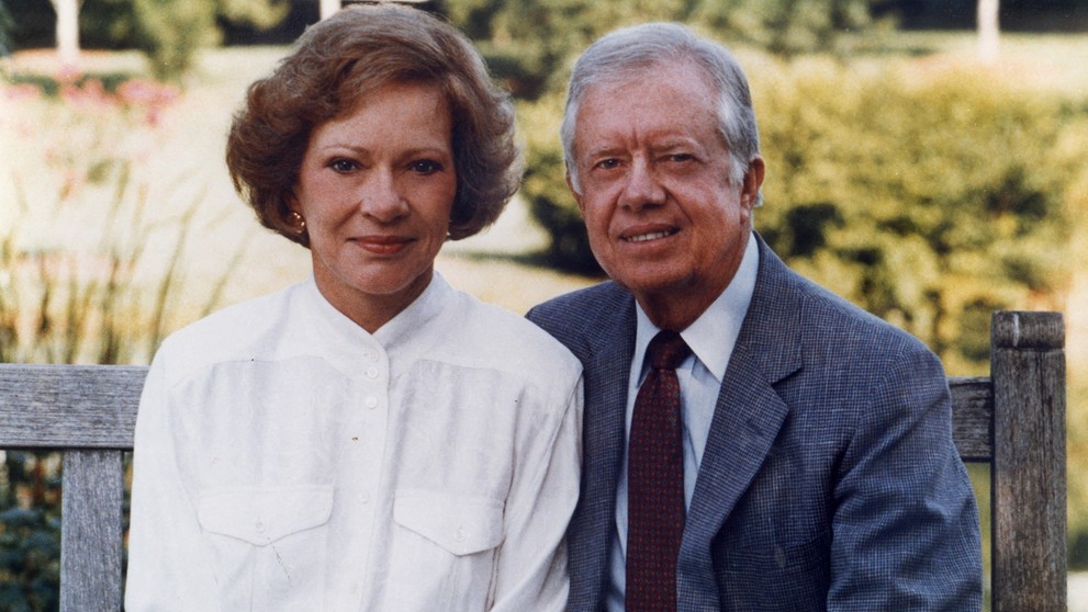 Rosalynn Carter a Jimmy Carter, 1993