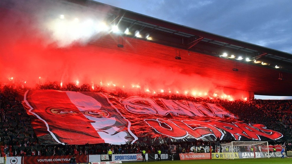 Fanoušci Slavie