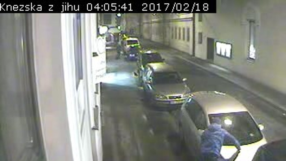 Vandal v Českých Budějovicích - 2