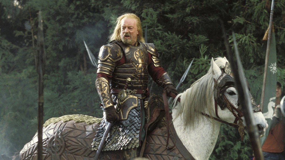 Bernard Hill ve filmu Pán prstenů Návrat krále, 2003