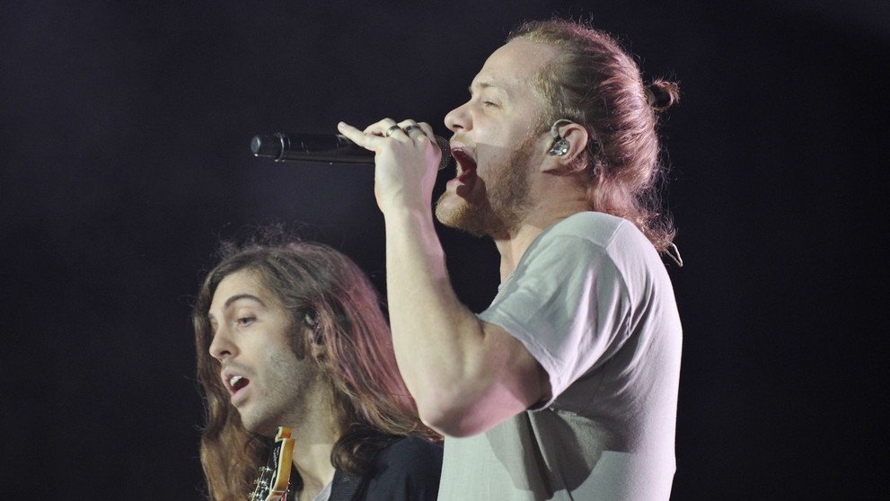 Imagine Dragons v pražské O2 areně - 12