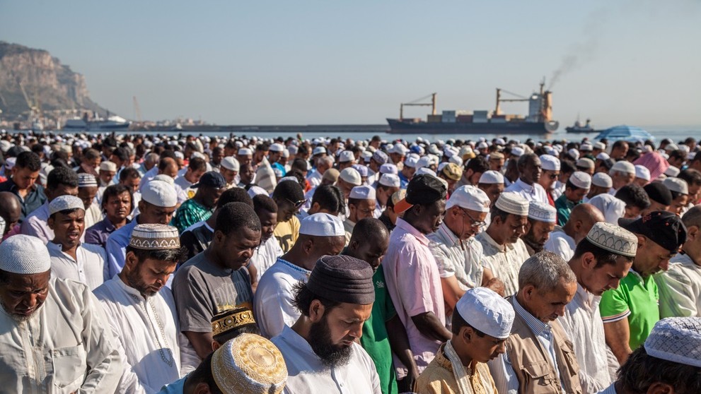 Oslavy konce ramadánu v Palermu - 5