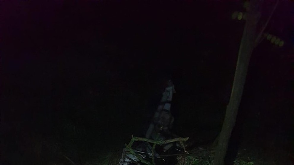 Zřícený letoun na Slovensku - 2