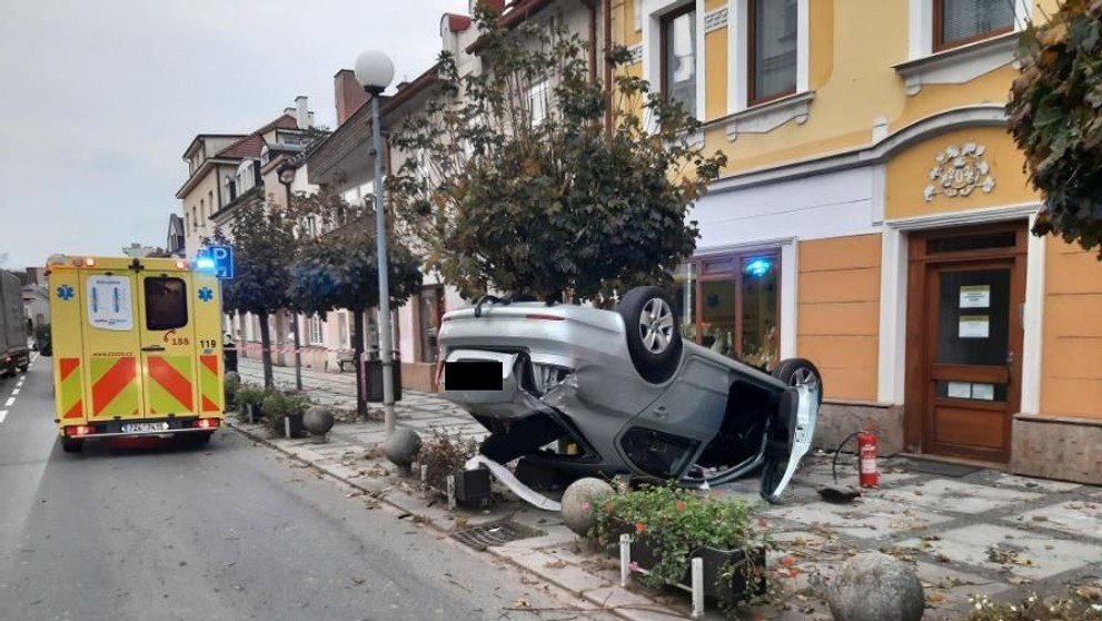 Dopravní nehoda v Luhačovicích (6)