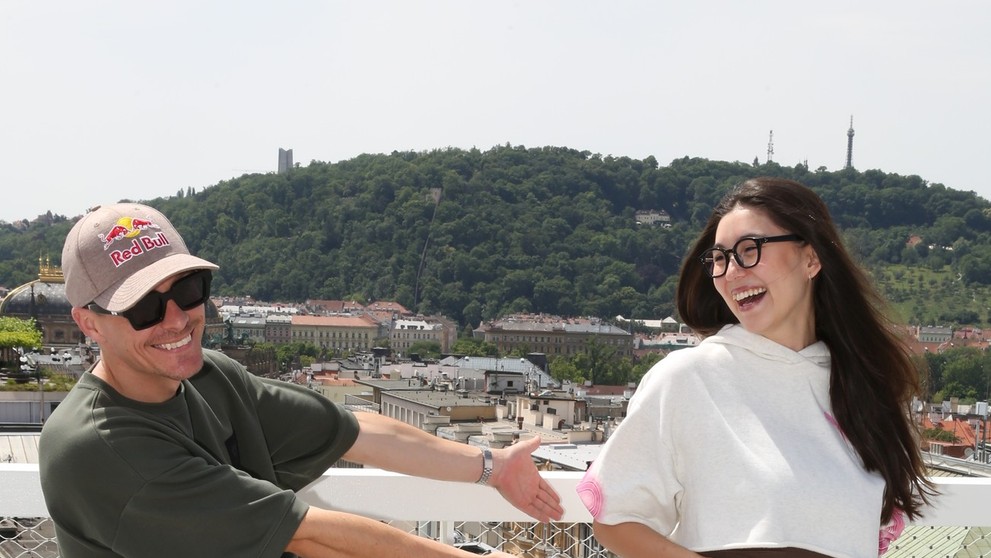 Naomi Adachiová s partnerem Maximem Habancem, 20. 6. 2024