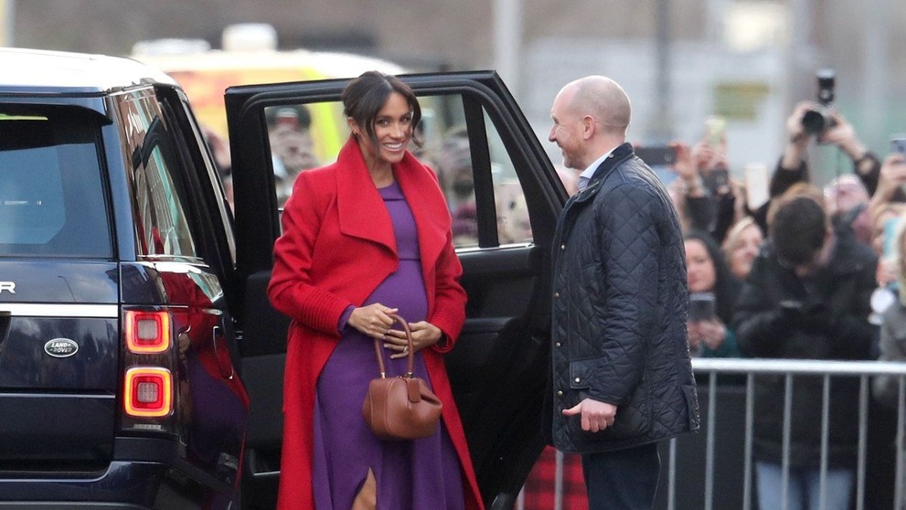 Těhotná vévodkyně Meghan