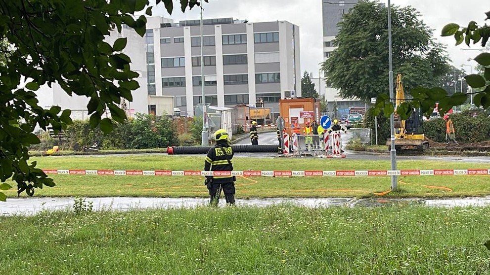 Únik plynu v Libni (4)